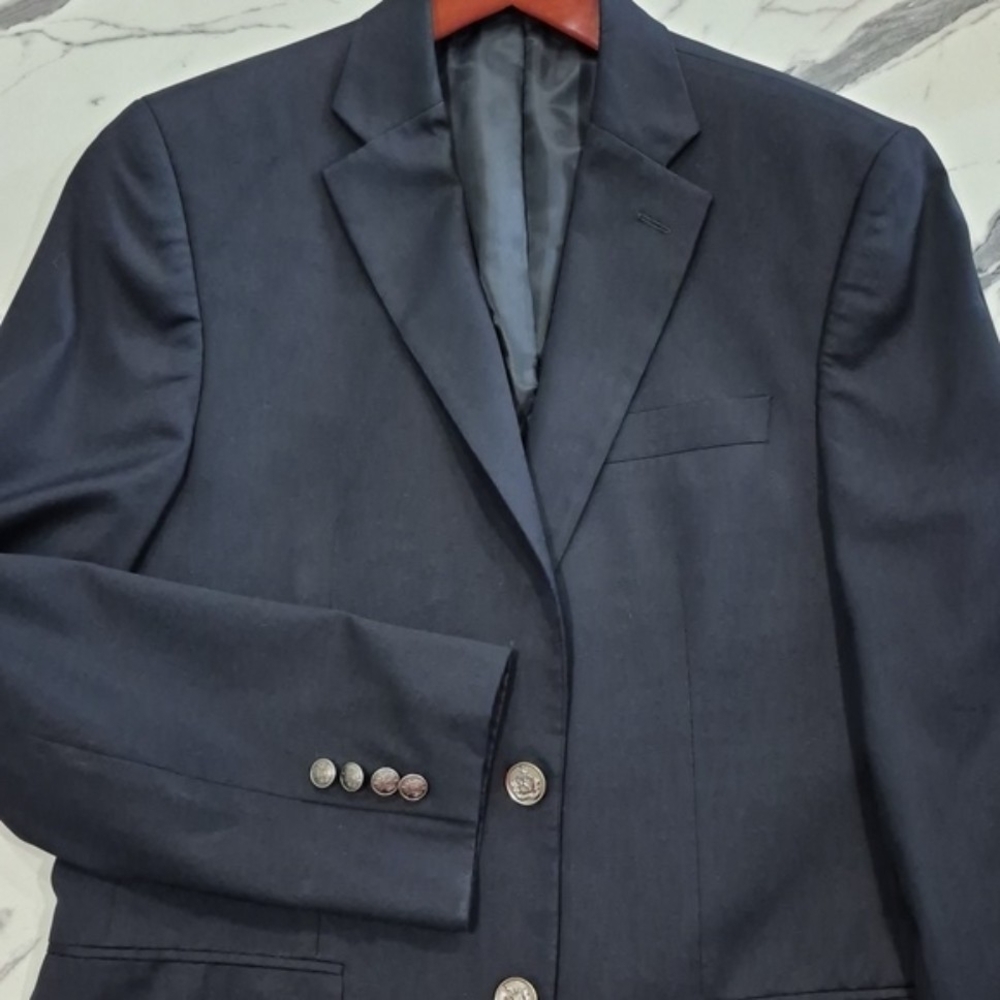Michael Kors Navy Blazer 38R